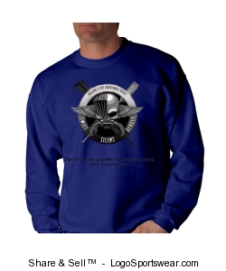 Champion Adult Powerblend Crewneck Sweatshirt Design Zoom